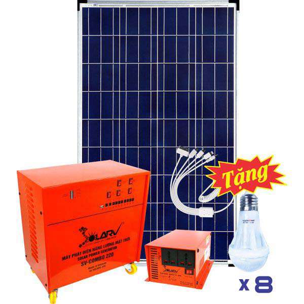 Máy phát điện năng lượng mặt trời SolarV chất lượng cao, độ bền tốt, tấm thu điện có tuổi thọ trên 30 năm